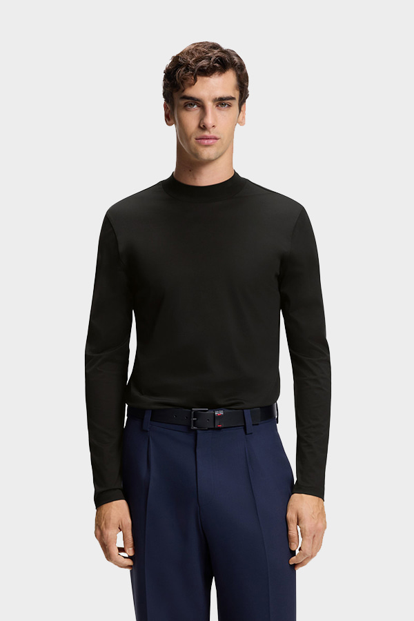 ΜΠΛΟΥΖΑ HUGO - 001 ΜΑΥΡΟ